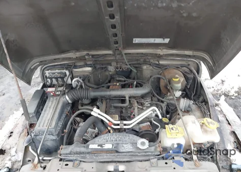 2003 Jeep Wrangler Sahara из США, поврежденный, VIN 1J4FA59S73P326036